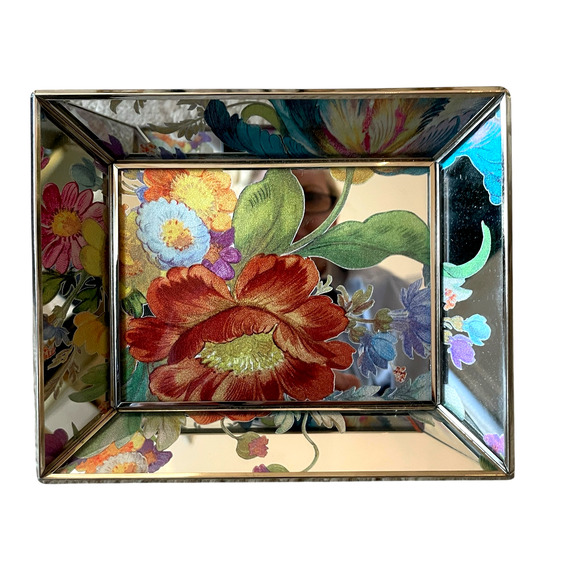 Brand New Mackenzie-Childs Flower Market Reflections Small Tray - Picture 5 of 10